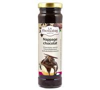 LA PATELIERE - Nappage au Chocolat - Sauce Onctueuse - Topping Idéal Dessert, Gâteau, Crêpe, Glace - Saveur Gourmande - Sans Colorant ni Arôme Artificiel