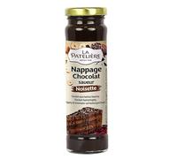 LA PATELIERE - Nappage Chocolat Délicieuse Saveur Noisette - Sauce Onctueuse - Topping Idéal Dessert, Gâteau, Crêpe, Glace - Sans Colorant ni Arôme Artificiel