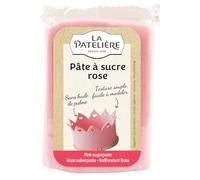 LA PATELIÈRE - Pâte à Sucre Rose - Aide Culinaire pour Créations de Cake Design - Pour Faire vos Propres Décorations de Pâtisseries - Sans Huile de Palme - 250g
