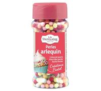 LA PATELIERE Perles Arlequin en Sucre