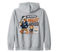 La paternité est la Plus Vraie des Vibrations de Hood Duck Dad Sweat à Capuche