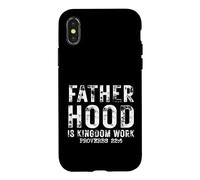 La paternité est l'œuvre du Royaume (Proverbes 22:6) Père chrétien Coque pour iPhone X/XS