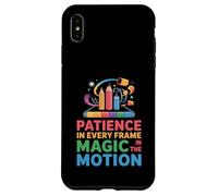 La patience dans chaque image, Magic in the Motion Animation Draw Coque pour iPhone XS Max