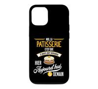 La Patisserie C'est Tous Les Jours - Cadeau Humour Patissier Coque pour iPhone 12/12 Pro
