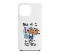 La pâtisserie, C'est Une Affaire de Whisky, Jeu de Mots Amusant Coque pour iPhone 13 Pro Max