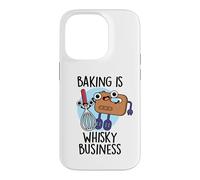 La pâtisserie, C'est Une Affaire de Whisky, Jeu de Mots Amusant Coque pour iPhone 14 Pro