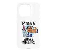 La pâtisserie, C'est Une Affaire de Whisky, Jeu de Mots Amusant Coque pour iPhone 15 Pro