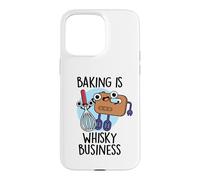 La pâtisserie, C'est Une Affaire de Whisky, Jeu de Mots Amusant Coque pour iPhone 15 Pro Max
