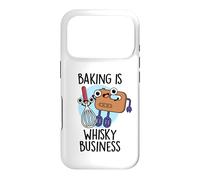 La pâtisserie, C'est Une Affaire de Whisky, Jeu de Mots Amusant Coque pour iPhone 17 Pro