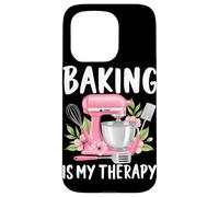 La pâtisserie est ma thérapie Coque pour iPhone 15 Pro