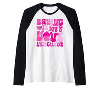 La pâtisserie est Mon langage d'amour Manche Raglan