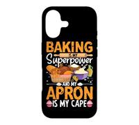 La pâtisserie est Mon Super Pouvoir et Mon Tablier est ma Cape Coque pour iPhone 17
