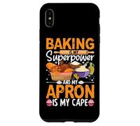 La pâtisserie est Mon Super Pouvoir et Mon Tablier est ma Cape Coque pour iPhone XS Max