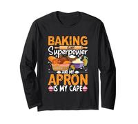 La pâtisserie est Mon Super Pouvoir et Mon Tablier est ma Cape Manche Longue