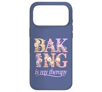 La pâtisserie Florale est ma thérapie | Cute Baker Cottagecore Design Coque pour iPhone 17 Pro Max