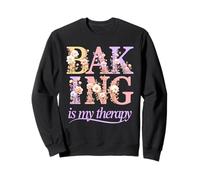 La pâtisserie Florale est ma thérapie | Cute Baker Cottagecore Design Sweatshirt