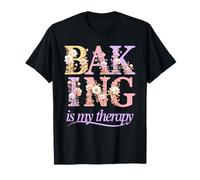 La pâtisserie Florale est ma thérapie | Cute Baker Cottagecore Design T-Shirt
