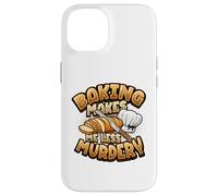 La pâtisserie me Rend Moins meurtrière, drôle, Baker Coque pour iPhone 14