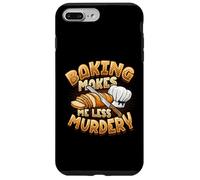La pâtisserie me Rend Moins meurtrière, drôle, Baker Coque pour iPhone 7 Plus/8 Plus