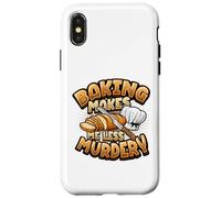 La pâtisserie me Rend Moins meurtrière, drôle, Baker Coque pour iPhone X/XS