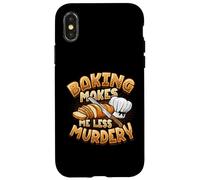 La pâtisserie me Rend Moins meurtrière, drôle, Baker Coque pour iPhone X/XS