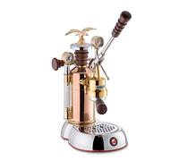 La Pavoni Machine à expresso LPLESE01EU Esperto Edotto – Levier, Chaudière 1,6 L – Cuivre/Chrome/Or