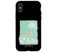 La Paz Mexique Souvenir Baja California sur Vintage Art Coque pour iPhone X/XS