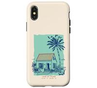 La Paz Mexique Souvenir Baja California sur Vintage Art Coque pour iPhone X/XS