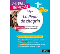 Honoré de Balzac – La Peau de chagrin – Analyse et étude (BAC Français 1re 2026) – Broché