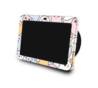 La peau en fibre de carbone compatible avec Amazon Echo Show 8 (3e gnration 2023) - Gang de phoque - couverture de dcalcomanie de protection e