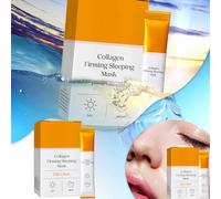 La peau ultime : visage protéiné de collagène pour une hydratation luxueuse. Faites-vous plaisir avec la revitalisation ! (5 ml) LHy528 (orange, 11,6 x 2 cm)