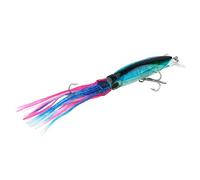 La pêche aux leurres artificiels Les turluttes de la Pieuvre La seiche aux crevettes Attire Le Crochet 24cm / 40g La pêche Bleue