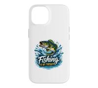 La pêche est ma thérapie Coque pour iPhone 14