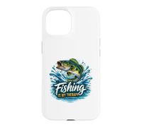 La pêche est ma thérapie Coque pour iPhone 15