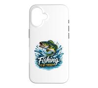 La pêche est ma thérapie Coque pour iPhone 16