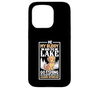 La pêche et Le Golden Retriever Coque pour iPhone 15 Pro