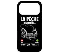 La Pêche m'appelle Il Faut Que J'Aille Pêcher Maintenant Coque pour iPhone 17 Pro Max