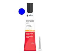 La peinture de blocage et contrôle de vis ORIGINAL SÉRIE FAST DRY Bleu 20 ml de BÄDER LACKE. Aide à la sécurisation, à la signature, au scellement, ainsi qu'à la preuve d'effraction