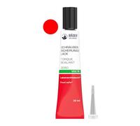 La peinture de blocage et contrôle de vis ORIGINAL SÉRIE ZERO Rouge 20 ml de BÄDER LACKE. La référence 1962 - Aide à la sécurisation, à la signature, au scellement, ainsi qu'à la preuve d'effraction