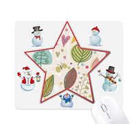 la peinture des fleurs couleur de plantes le bonhomme de neige étoile tapis de souris