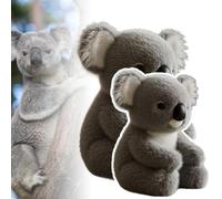 La Peluche Koaly AI, La Guérison émotionnelle à La Demande, 2025 Nouvelle Koala Ultra-Douce Imite, Réaliste en Koala en Peluche avec Un Design étreint, Offre des Câlins Confortables 2PCS 50CM