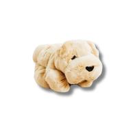 La Pelucherie - Ma Peluche Chien Hector - Mini 20 cm Miel - Doudou Chien Tout Doux pour Bébé - Peluche Réaliste et Fabriquée Main - Garantie à Vie - Marque Française