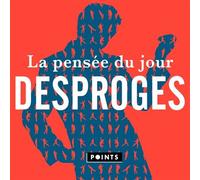 La Pensée du jour - Pierre Desproges - Points - Poche - Bande dessinée