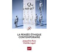 La pensée éthique contemporaine