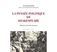 La Pensée Politique De Shakespeare