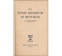 La Pensée religieuse de Montaigne