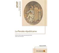 La Pensée républicaine - Eric Gasparini - Presses Universitaires D'aix-Marseille - broché - Essai