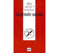 La Pensée Sociale
