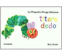 La pequeña oruga glotona títere dedo (mediana)