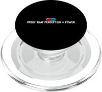 La Perception égale la Puissance Placebo PopSockets PopGrip pour MagSafe